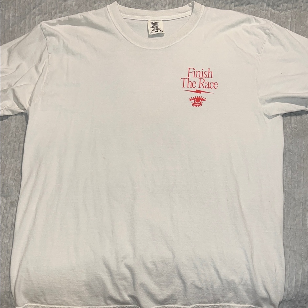Comfort Colors White Graphic Tee